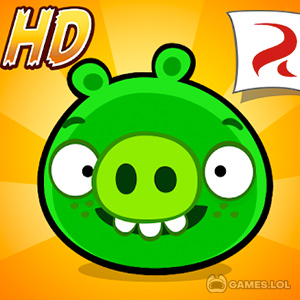 Play Bad Piggies HD on PC