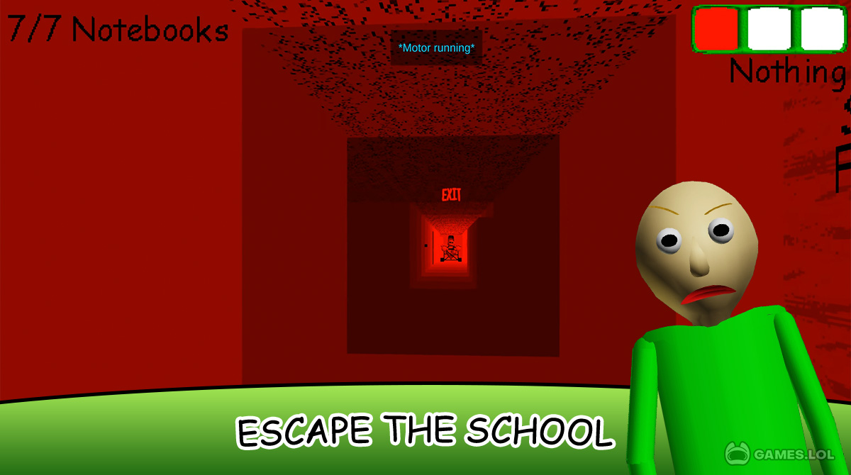 baldi s basics gameplay on pc