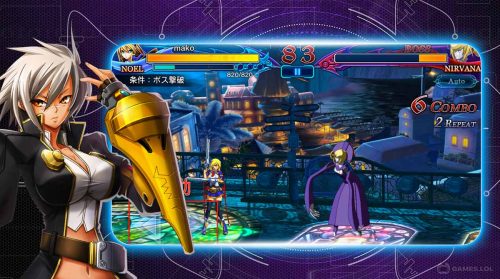 blazblue RR gameplay on pc