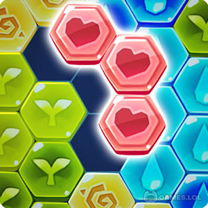 Play Block Hexa Puzzle: My Flower on PC