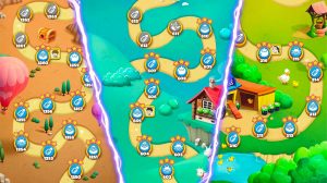 bubble coco map and stages