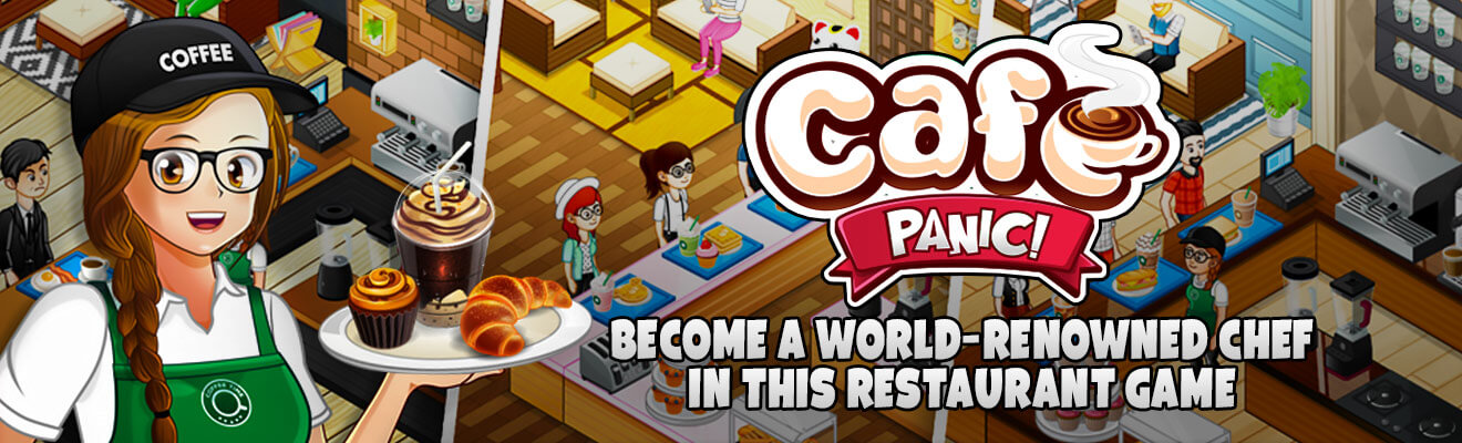 cafe panic game header