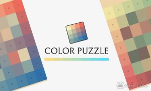 Play Color Puzzle Game + Download Free Hue Wallpaper on PC