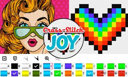 Play Cross Stitch Joy on PC