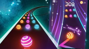 dancing road color ball perfect score