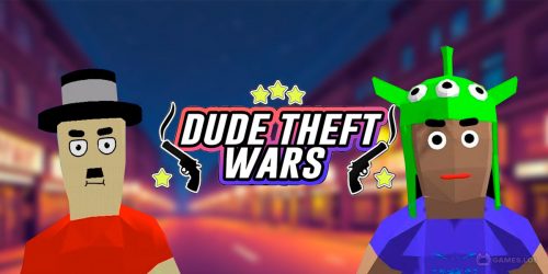 Play Dude Theft Wars Shooting Games on PC