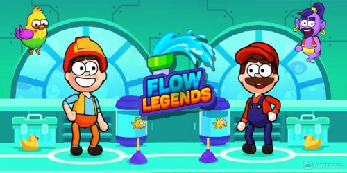 Play Flow Legends: Pipe Games on PC