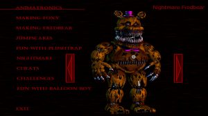 fnf nightmare fredbear customize