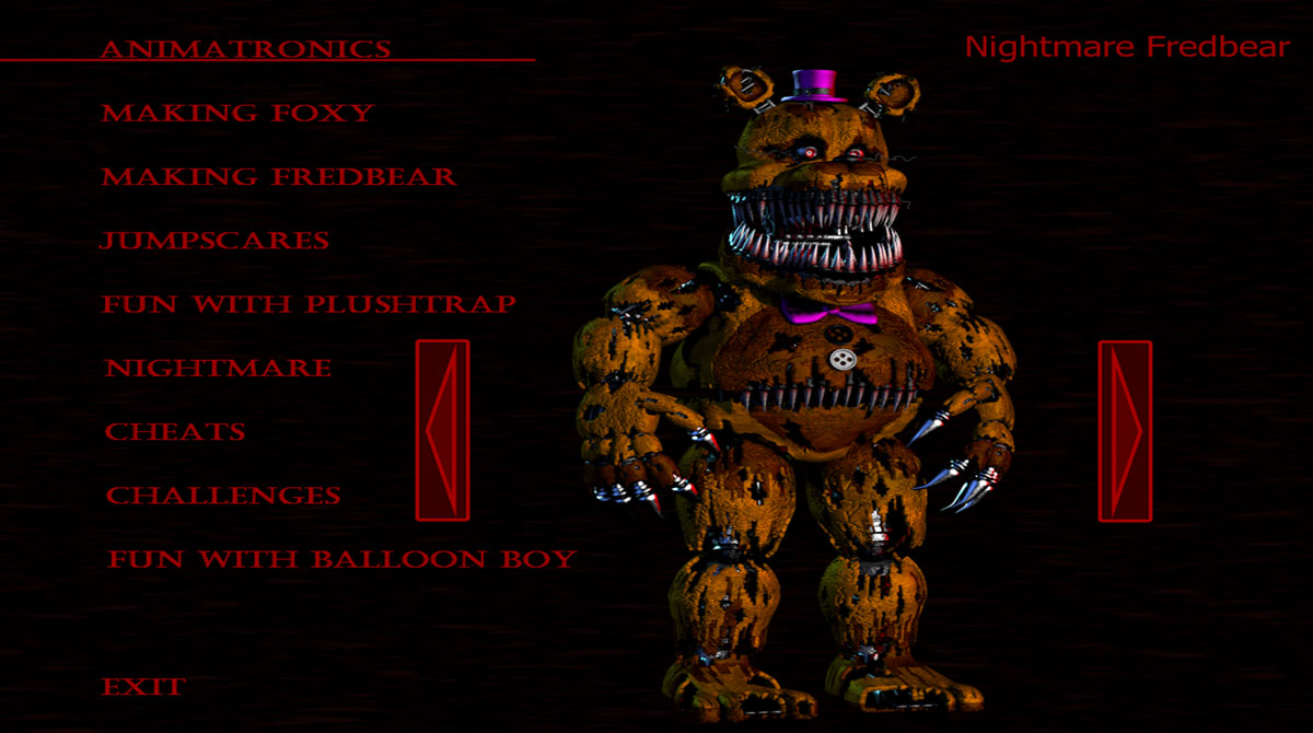 fnf nightmare fredbear customize