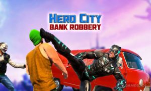 Play Hero City Bank Robbery Crime on PC