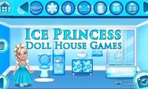 Play Ice Princess Doll House Games on PC