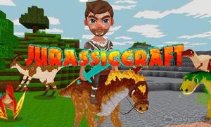 Play JurassicCraft: Free Block Build & Survival Craft on PC