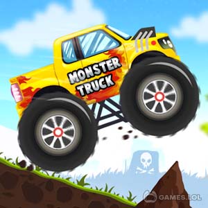 Play Kids Monster Truck Racing Game on PC