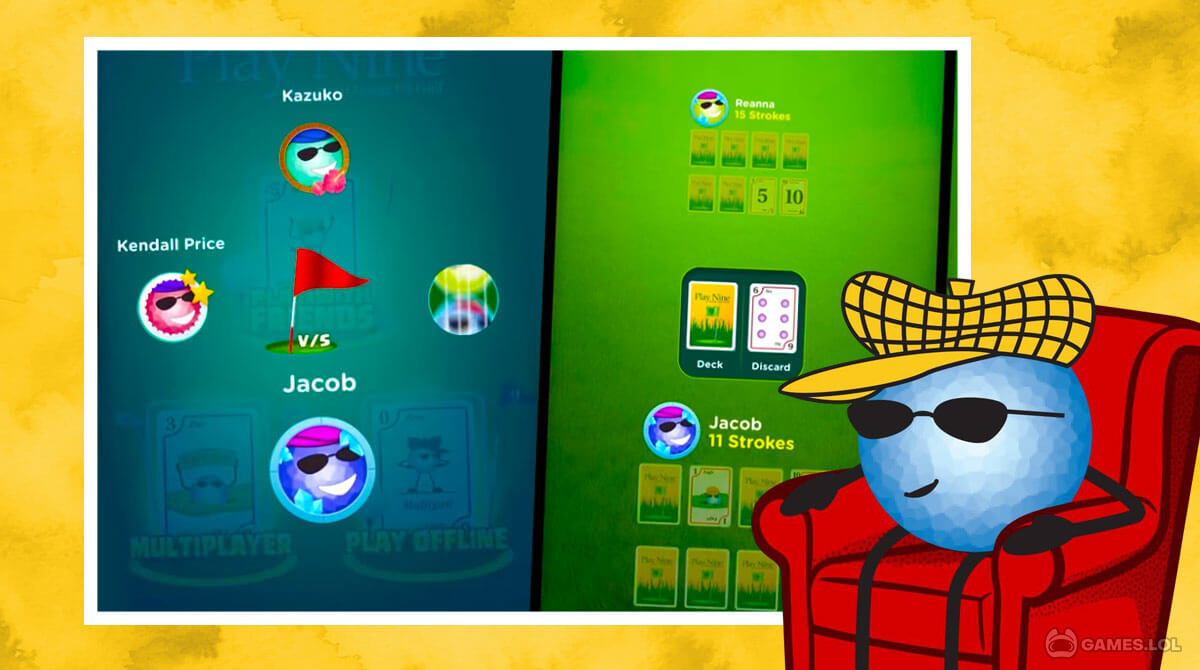 play nine golf card free pc download