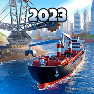 Play Port City: Ship Tycoon 2023 on PC