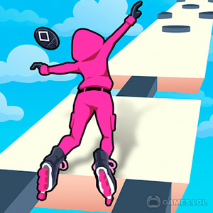 Play Sky Roller: Rainbow Skating on PC