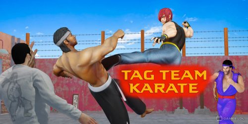 Play Tag Team Karate Fighting Games: PRO Kung Fu Master on PC