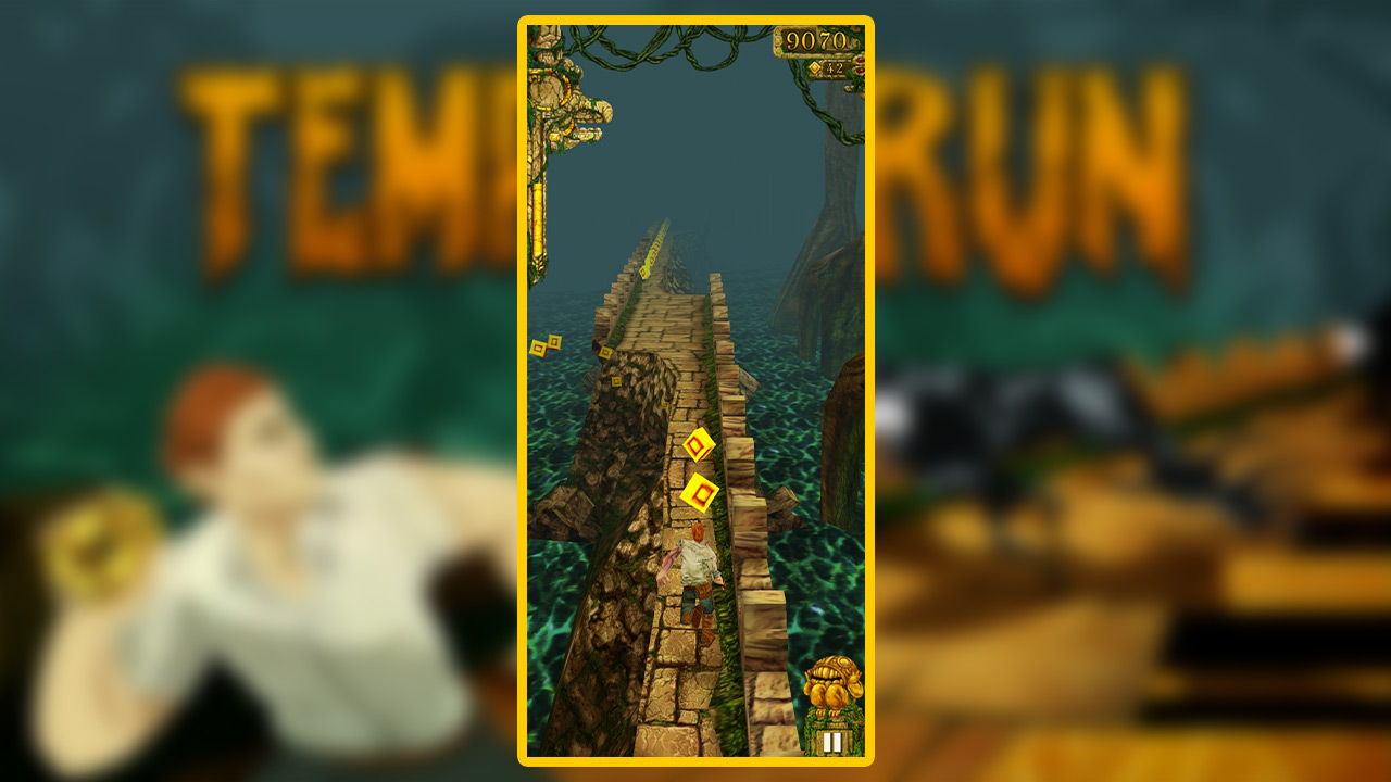 temple run hunter getting coins