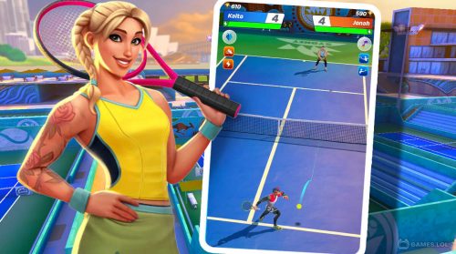 tennis clash for pc