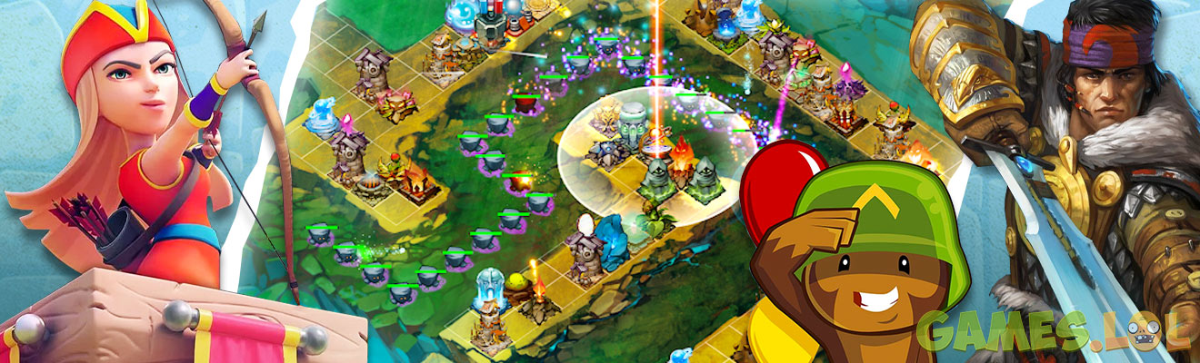 tower defense games online header