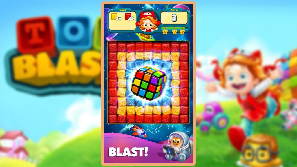 toy blast rubix cube