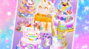 unicorn rainbow desserts bakery download PC free