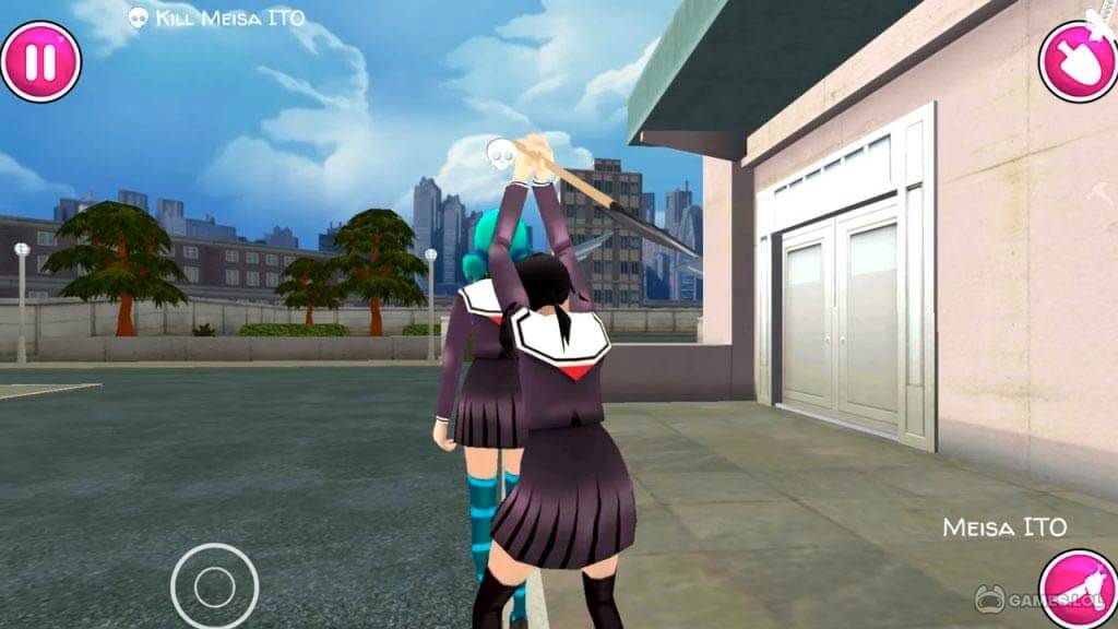 yandere school pc download