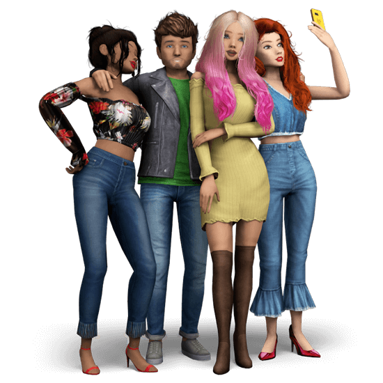 avakin life 3d virtual world characters