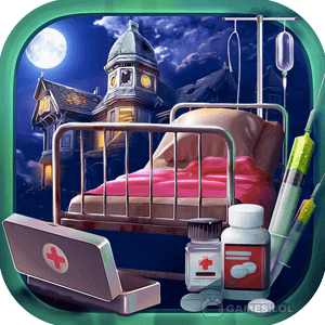 Play Haunted Hospital Asylum Escape Hidden Objects Game on PC