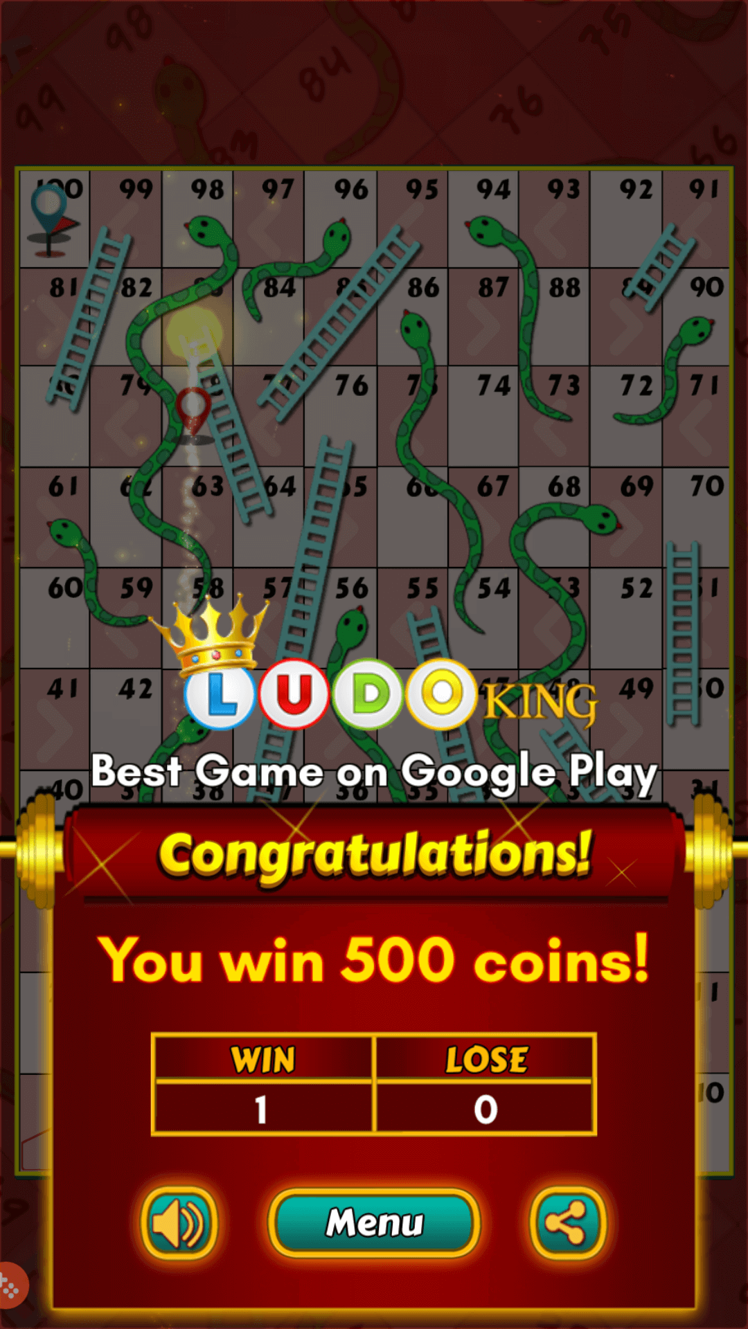 ludo king ladder